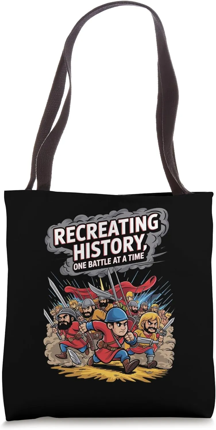 Recreate Civil War Battles With Authentic Reenactment Gear Tote Bag