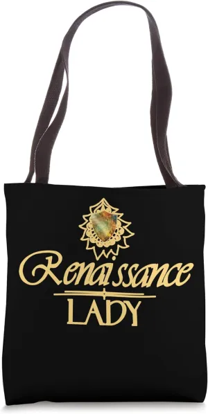 Renaissance Lady Pretty Classic Shield Summer Festival Tote Bag