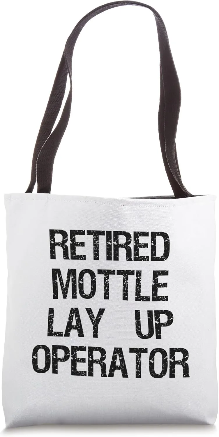 Retired Mottle Lay Up Operator Tote Bag
