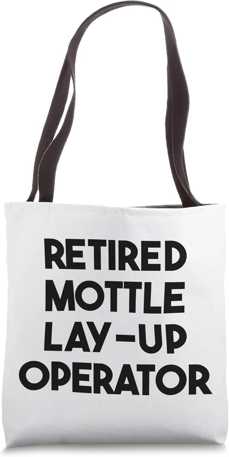 Retired Mottle Lay Up Operator Tote Bag