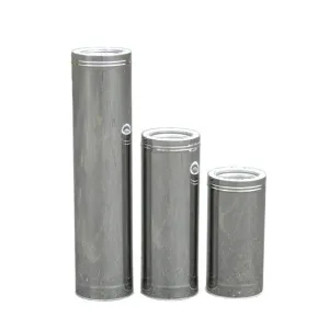 Rock-Vent Class A Chimney Pipe - 316L Inner/430 Outer