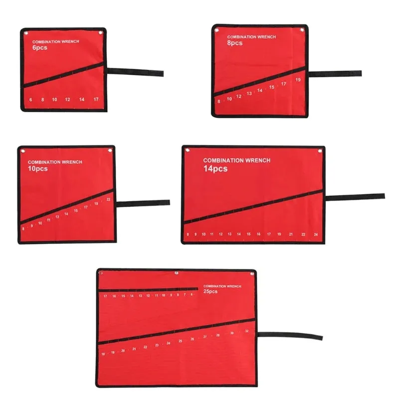 Roll-Up Wrench Organizer Storage Bags