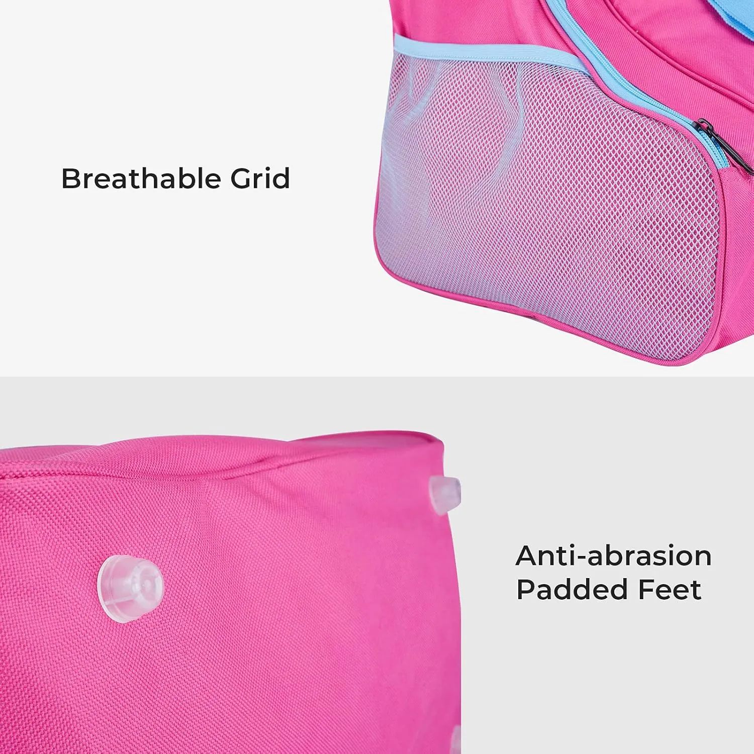 Roller Skate Bag with Adjustable Shoulder Strap for Kids and Adults to Hold Inline Skates and Knee Pads