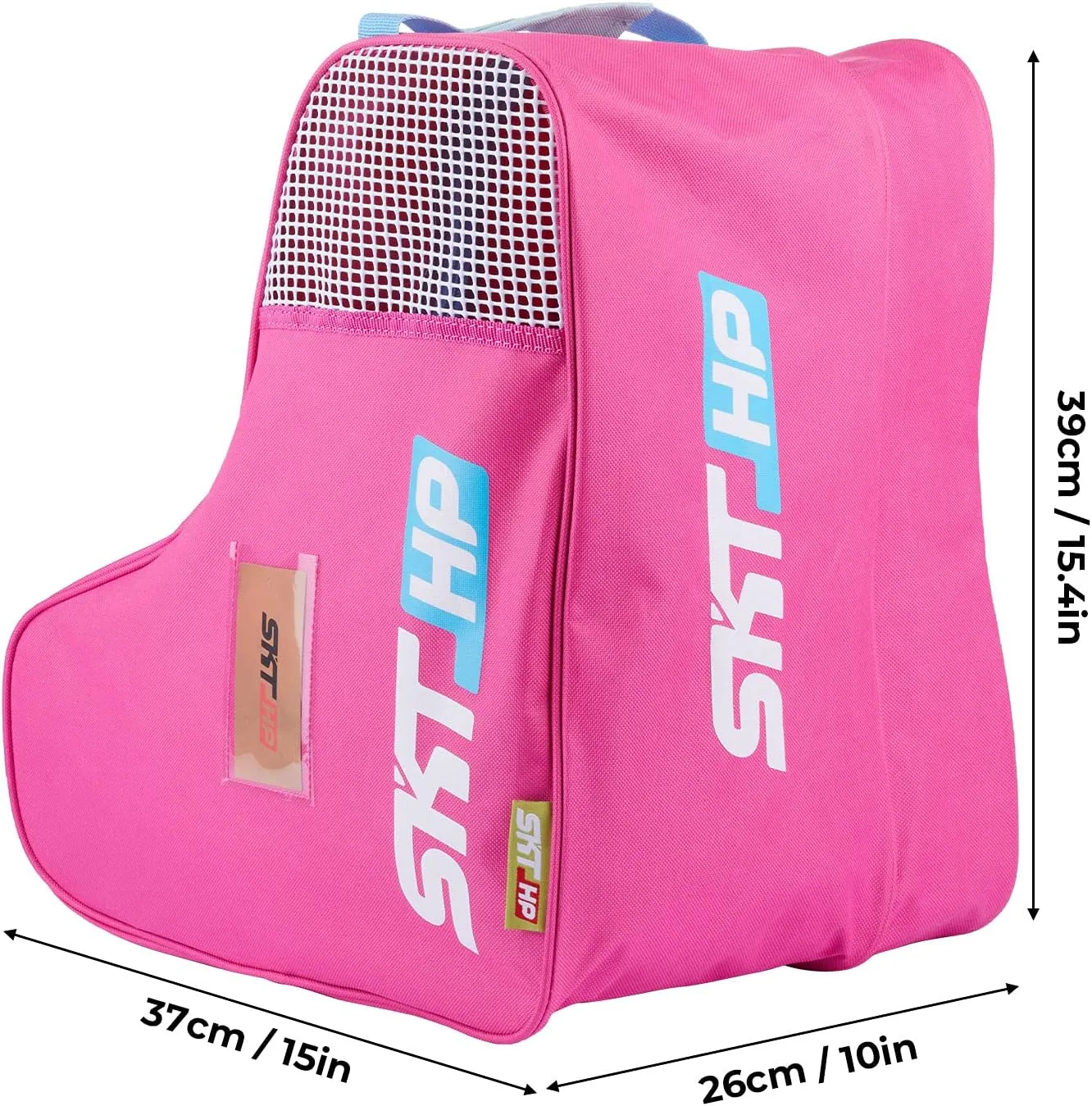 Roller Skate Bag with Adjustable Shoulder Strap for Kids and Adults to Hold Inline Skates and Knee Pads