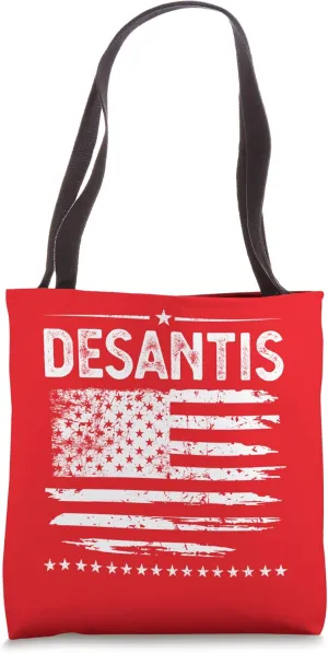 Ron DeSantis 2024 USA Republican President Candidate Tote Bag