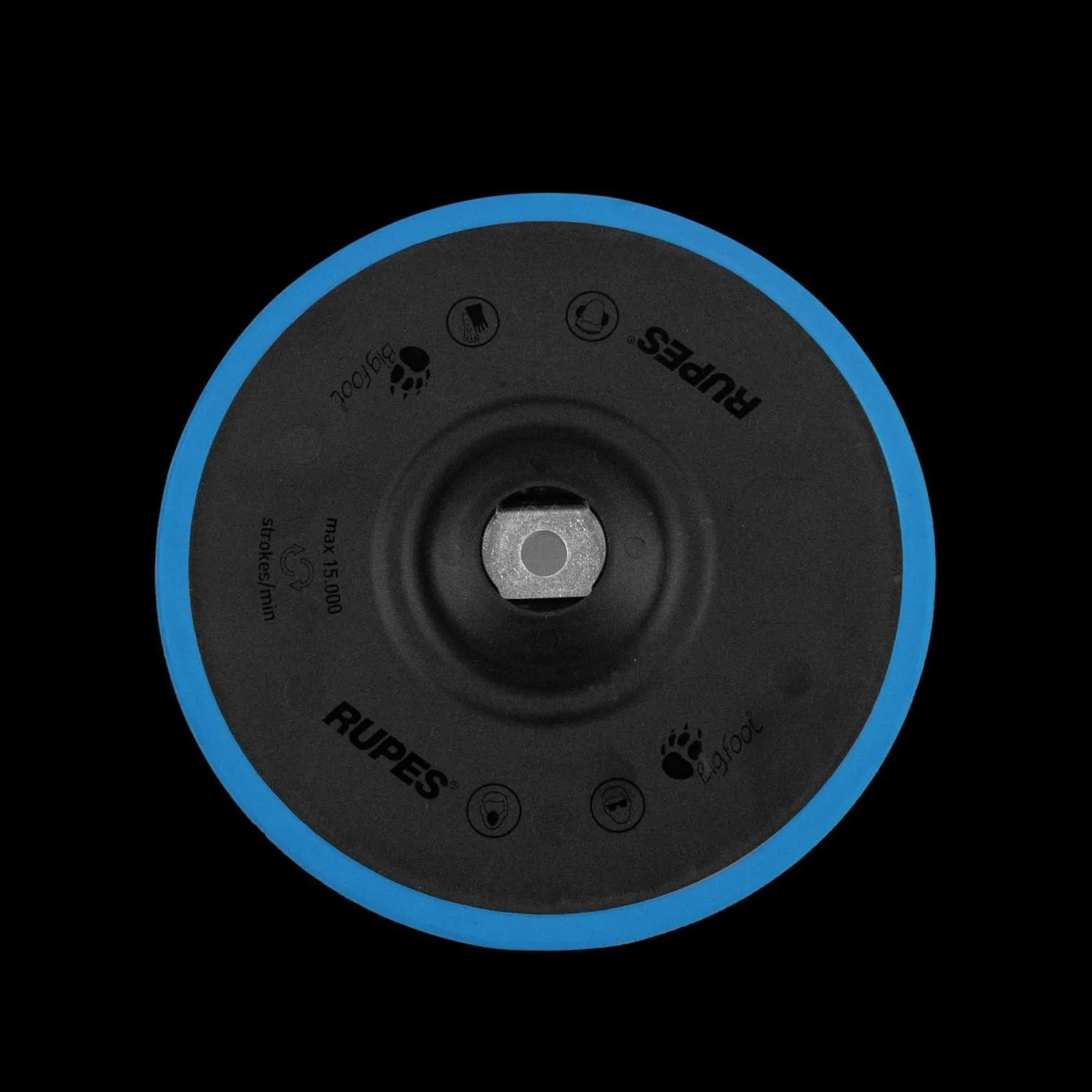 RUPES HLR15 BigFoot iBrid Random Orbital Polisher Basic Kit - Includes Dual Charger, 2 Batteries, D-A Series High Performance Polishing Pads & Compounds