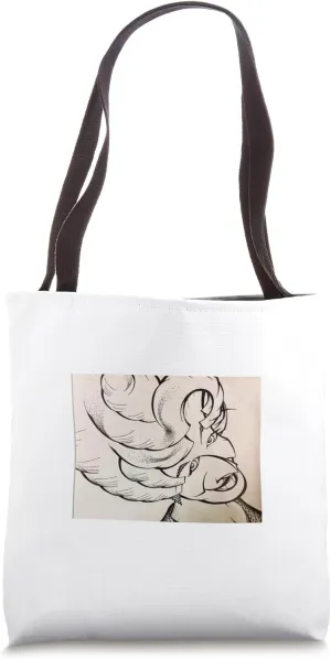 Rusty Warren Ink Drawing Contemporary Art Tote Bag
