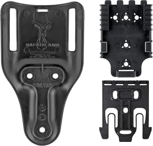 Safariland QLS Quick Locking System Kit QUICK-KIT1-2 Bundle with 2" Mid-Ride Belt Loop 6070UBL-2-2