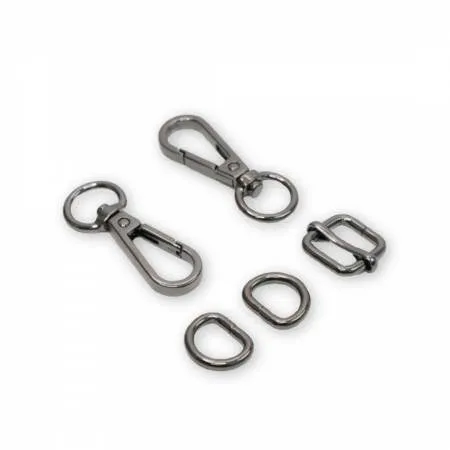 Sallie Tomato Basic Hardware Kit 1/2" Gunmetal