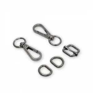 Sallie Tomato Basic Hardware Kit 1/2" Gunmetal