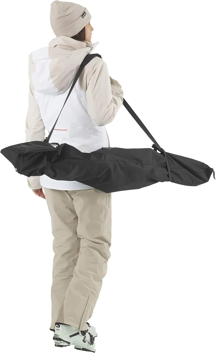 SALOMON Original 1 Pair 160-210 Unisex Ski Bag, Adjustable Design, Easy Storage, and Durable performance