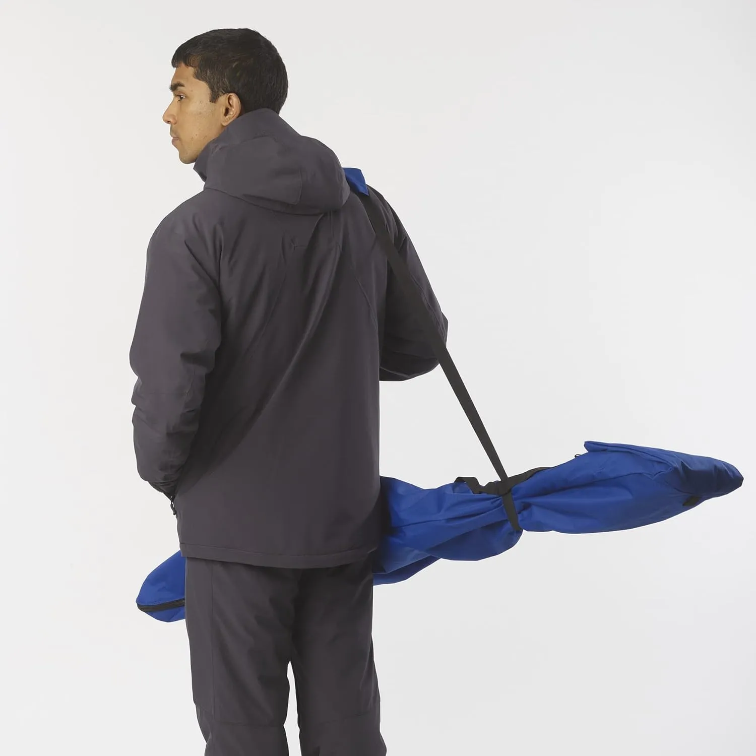 SALOMON Original 1 Pair Unisex Ski Bag, Adjustable Design, Durable Performance and Easy Storage, Fits 160-210cm Skis