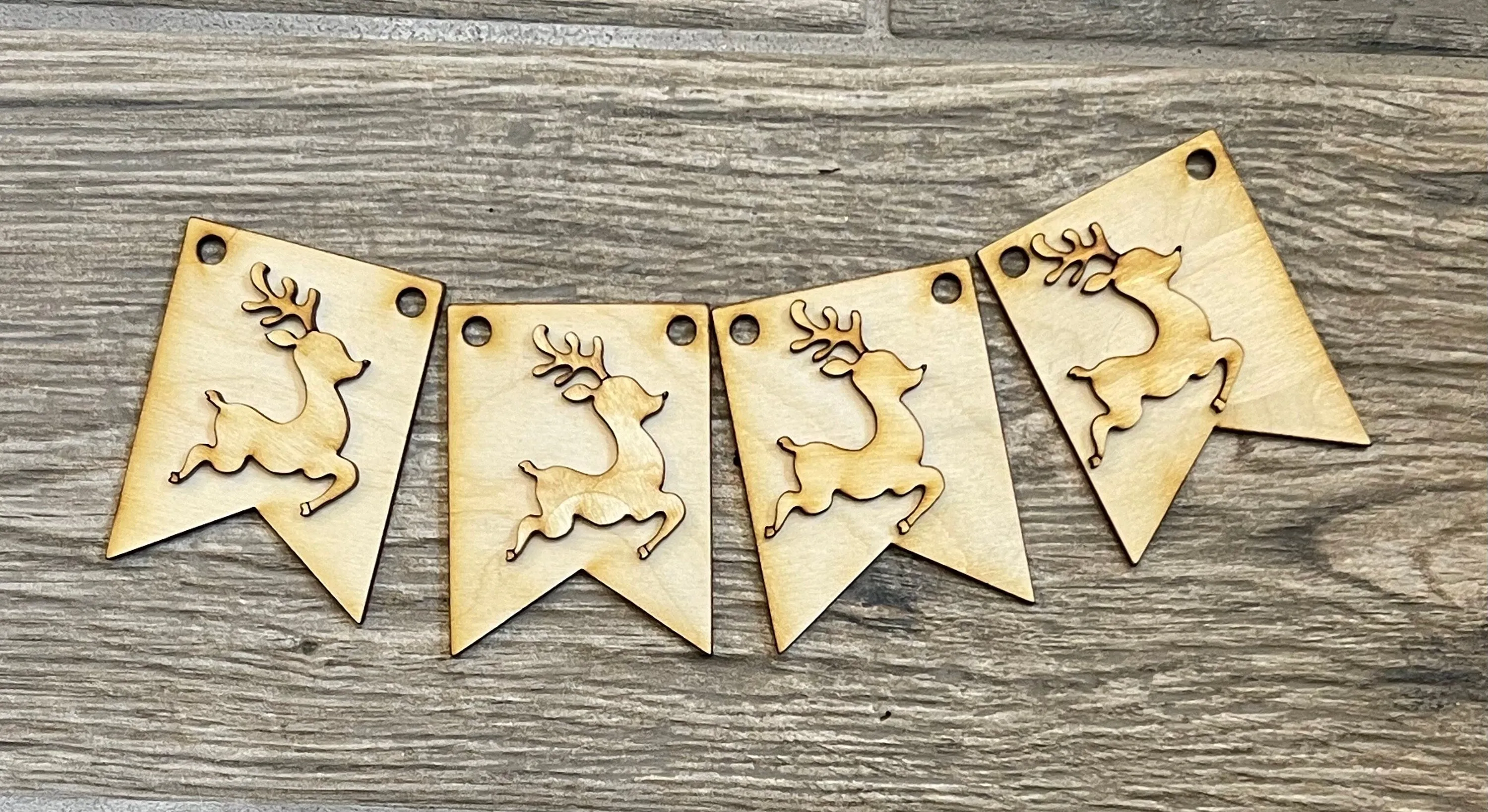Santa Tiered Tray  DIY- Christmas Tier Tray Bundle