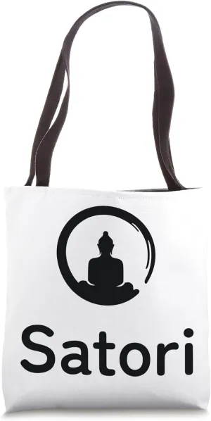Satori Ai Logo Decentralized Ai Prediction Blockchain Tote Bag