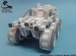 Science fiction movie 2013 Rover 3D Paper Model Kit Toy Kids Gifts