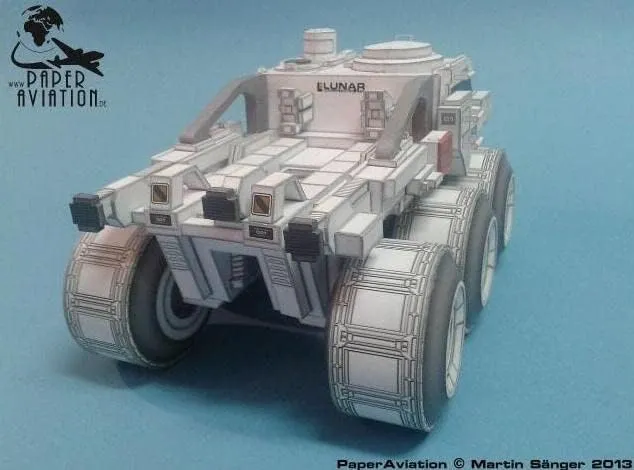 Science fiction movie 2013 Rover 3D Paper Model Kit Toy Kids Gifts