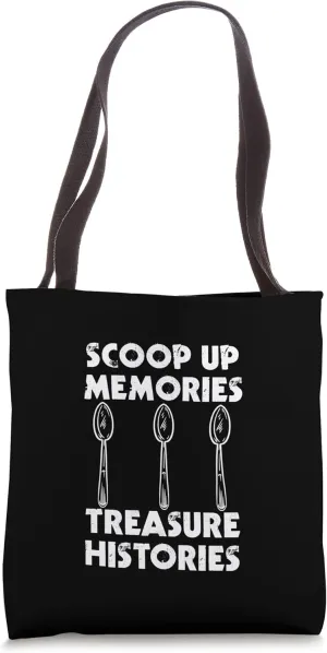 Scoop Up Memories Treasure Histories Spoon Collector Tote Bag