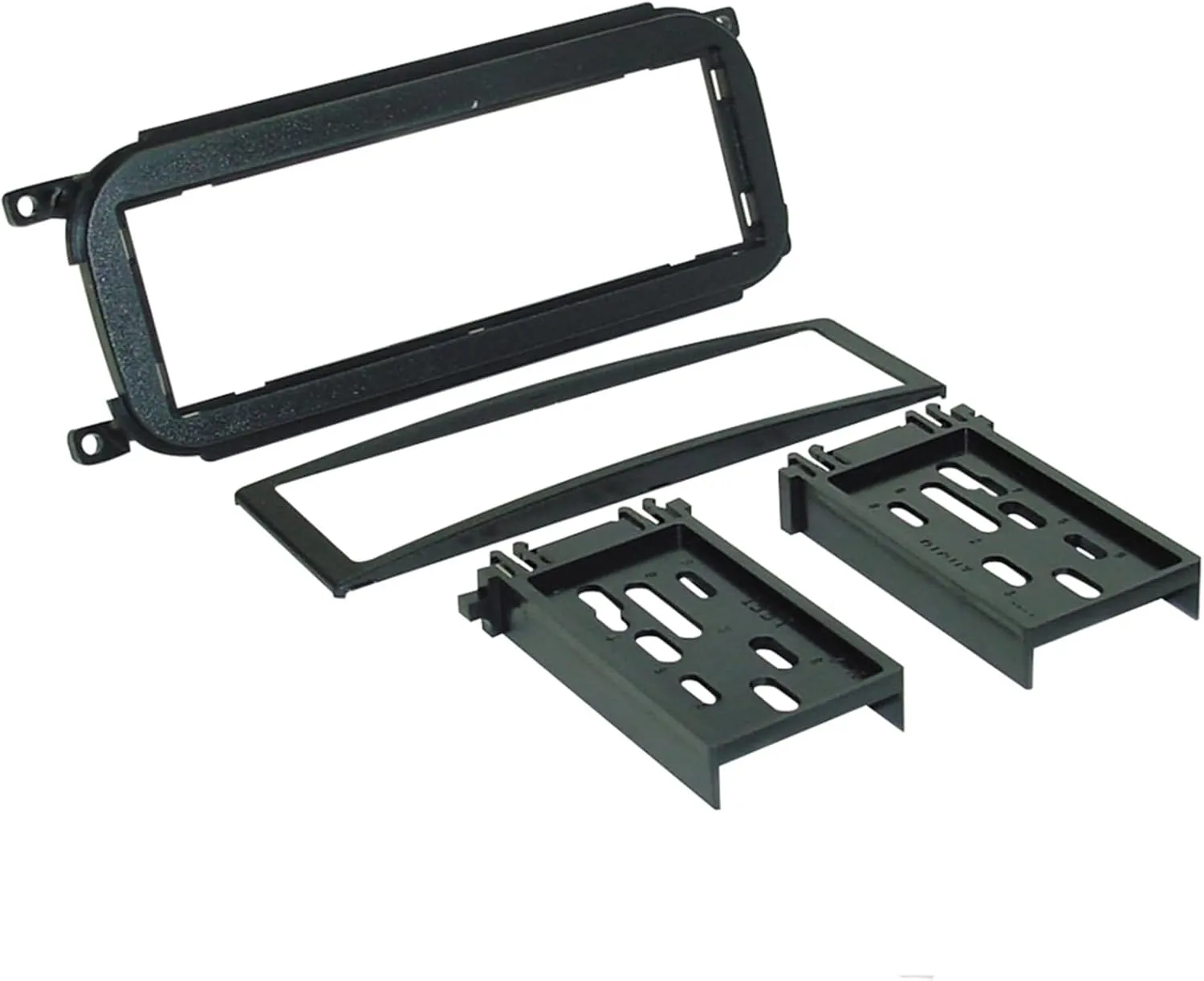 Scosche ICCR3BN Single DIN Radio Install Dash Kit Compatible with Select 2002-07 Chrysler, Dodge & Jeep Vehicles - Complete Basic Car Stereo Installation Kit - See Vehicle Fit Guide in Images