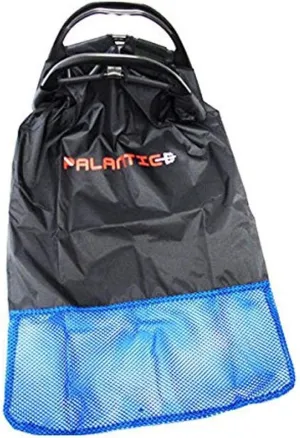 Scuba Choice Palantic Palantic Black Lobster Fish Catch Gear Nylon Game Bag Net with Plastic Handle Game