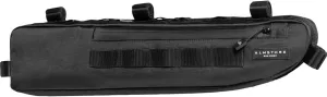 Signature Bike Frame Bag - Midnight Black, Large/XL Sizing | Durable Recycled Ripstop Material, Waterproof Zippers & Customizable Design for Essentials