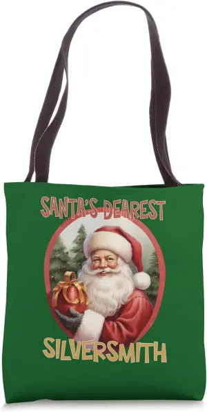 Silversmith Christmas Holiday Love Xmas Tote Bag