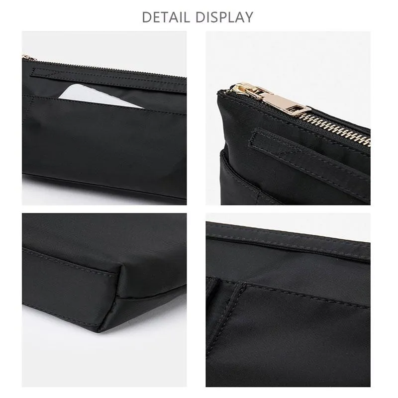 “Simple Waterproof Inner Bag | Makeup, Washing, and Storage Solution | Convenient Travel Essential”