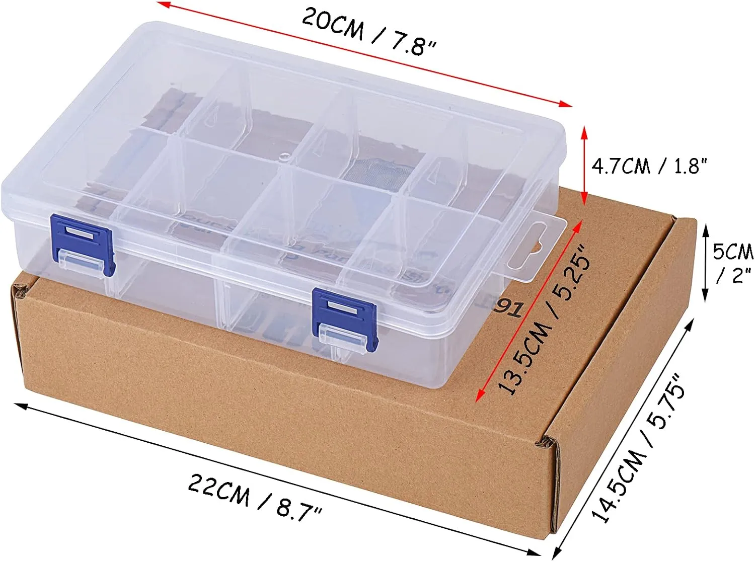 Simthread Metallic Embroidery Thread with Storage Box, 700M Snap Spools 9 Colors for Embroidery and Sewing Machine