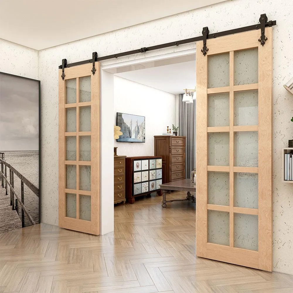 Sliding Barn Door Kit New Leaf Shape