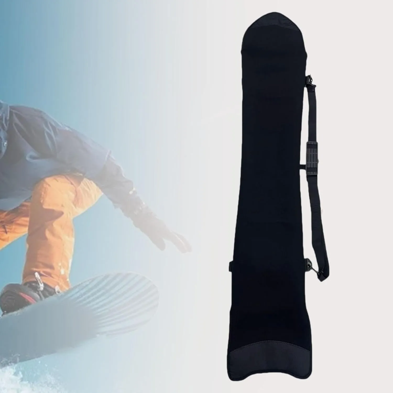 Snowboard Sleeve Case Snowboard Bag Soft Transport Wrap Ski Snowboard Travel Bag for Skateboarding Outdoor Activities Skiing