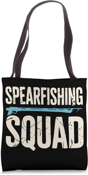 Spearfisher Group Spearfishing Squad Tote Bag