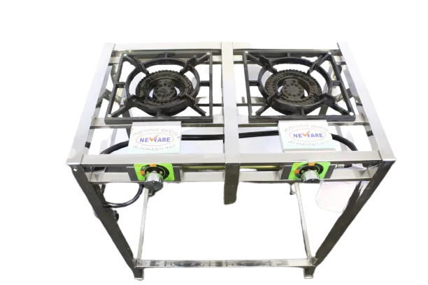 Stainless Steel Two stove burner / Quemador de dos estufas de acero inoxidable
