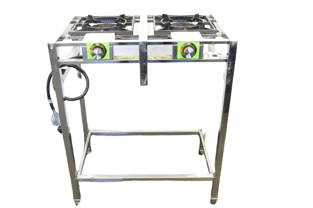 Stainless Steel Two stove burner / Quemador de dos estufas de acero inoxidable