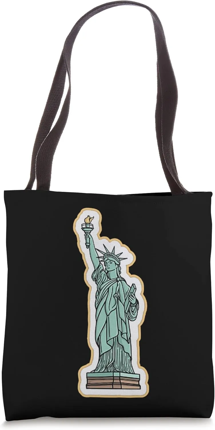 Statue Of Liberty NYC Souvenirs - New York Statue Of Liberty Tote Bag