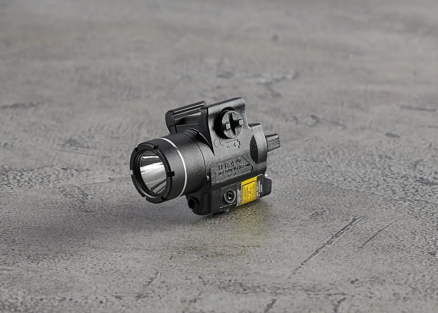Streamlight 69240 TLR-4 170-Lumen Compact Rail-Mounted Tactical Weapon Light with Integrated Red Aiming Laser for Select Handguns, Black