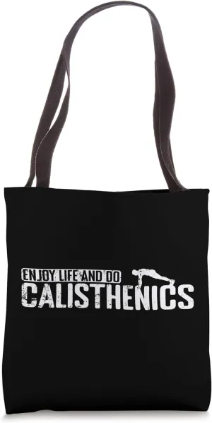 Street Muscle Up Movement to Perfection Tote Bag