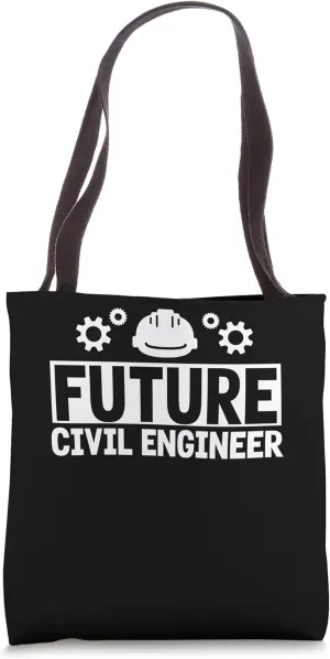 Structural Engineering Mechanic Cool Future Civil Engineer Tote Bag