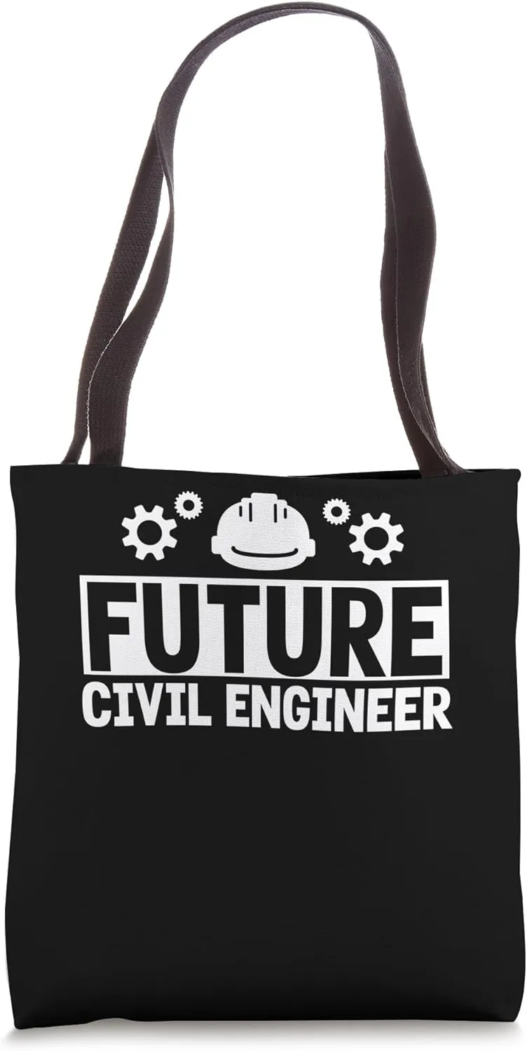 Structural Engineering Mechanic Cool Future Civil Engineer Tote Bag