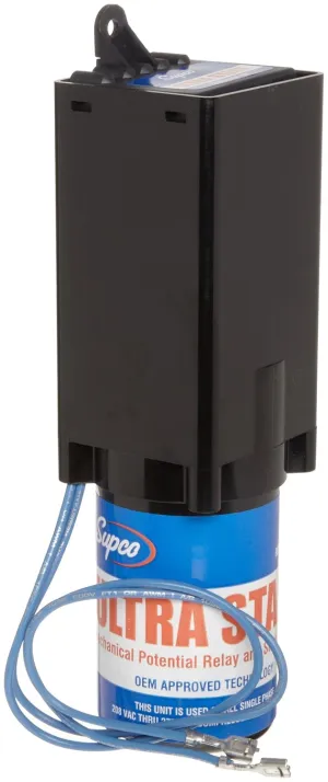 Supco MPR5 Ultra Start Compressor Capacitor Hard Start Kit 1 to 3 HP Compressors 208/230/265V