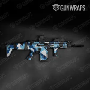 Tactical Cumulus XL Baby Blue Camo Gun Skin Vinyl Wrap