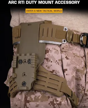 Tactical Drop Leg for Metal Modular Holster Adapter Q.LS System Kit Molle Hunting Airsoft Holster A.RC R.TI Duty Mount Accessories