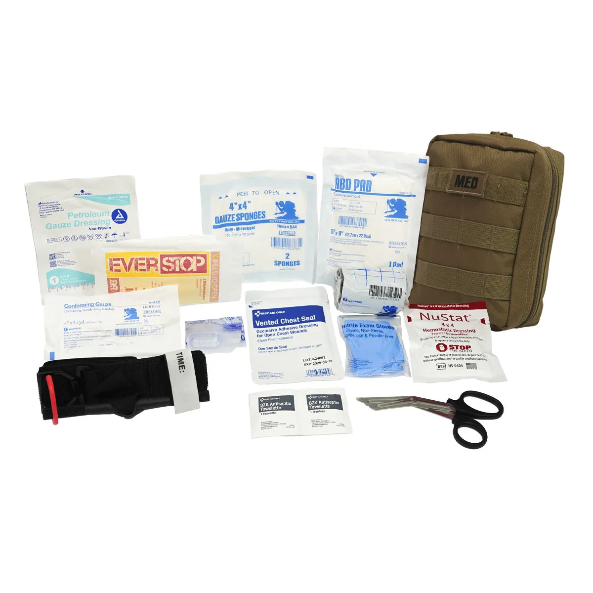 Tactical IFAK Advanced Kit with Bleeding Control - Tan