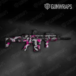 Tactical Ragged XL Magenta Tiger Camo Gun Skin Vinyl Wrap