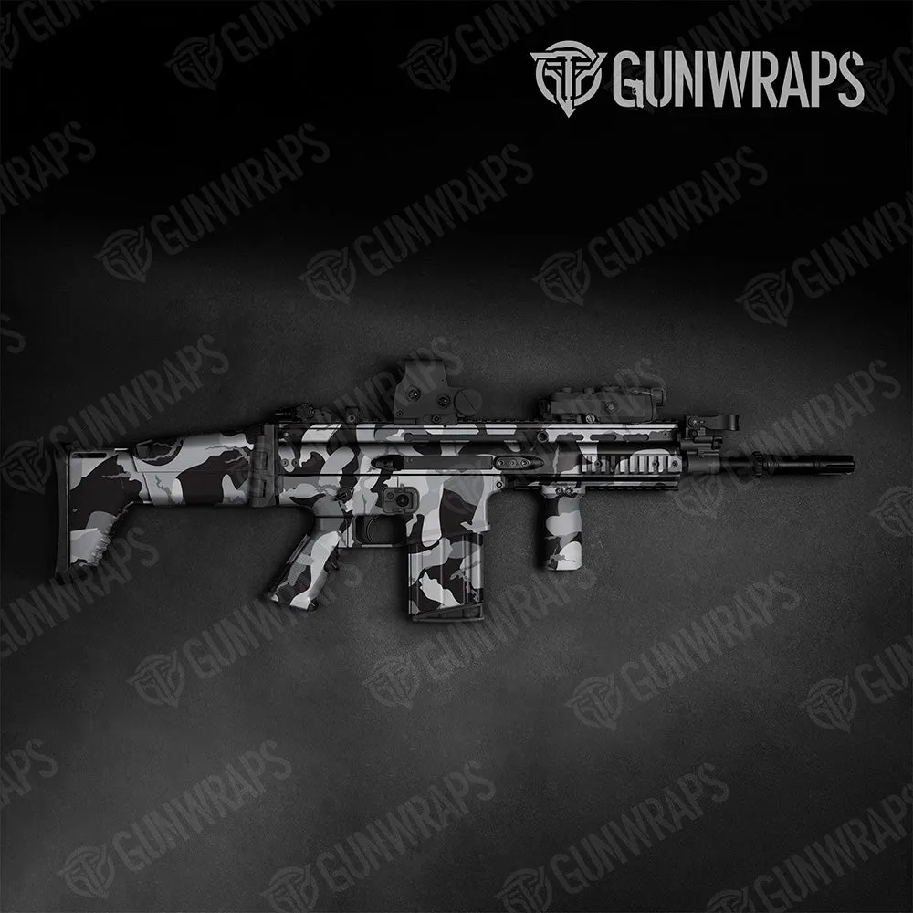 Tactical Ragged XL Urban Night Camo Gun Skin Vinyl Wrap
