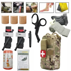 Tactical Survival First Aid Kit - Essential Gear for Outdoor Emergencies