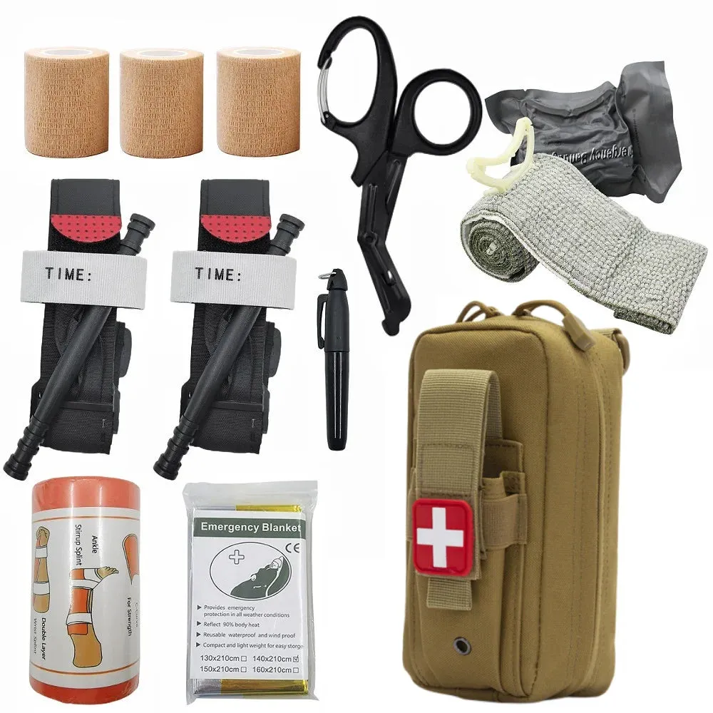 Tactical Survival First Aid Kit - Essential Gear for Outdoor Emergencies