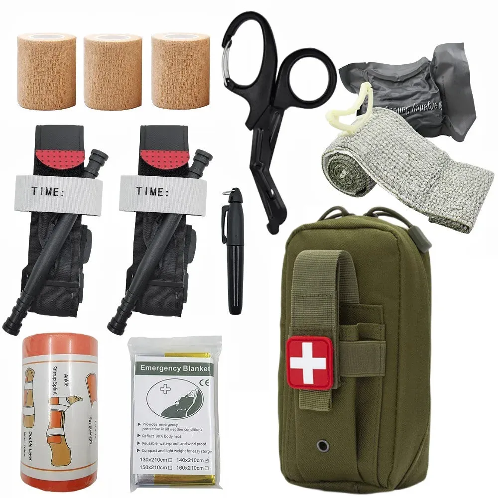 Tactical Survival First Aid Kit - Essential Gear for Outdoor Emergencies