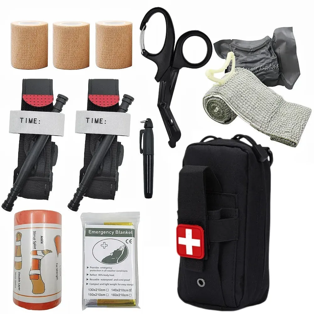 Tactical Survival First Aid Kit - Essential Gear for Outdoor Emergencies