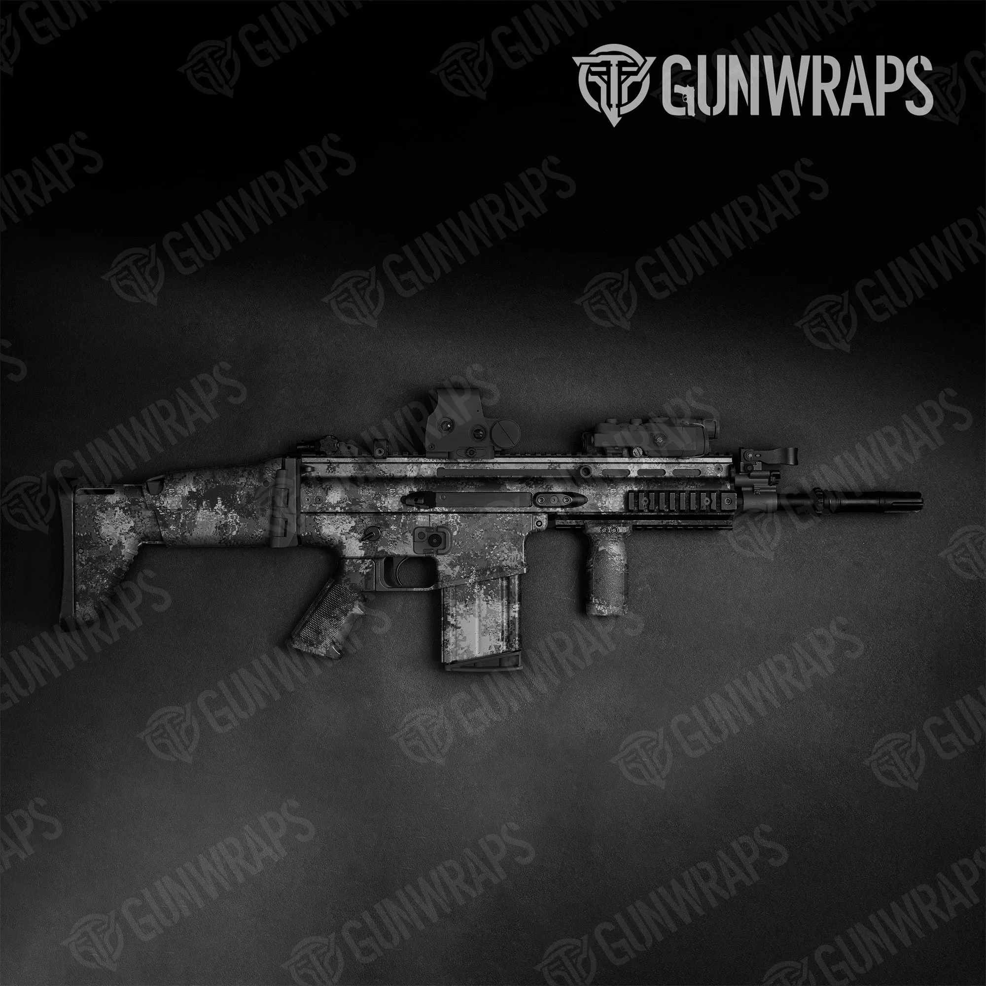 Tactical Veil Stryk Flat Camo Gun Skin Vinyl Wrap