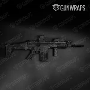 Tactical Veil Tac Black Camo Gun Skin Vinyl Wrap