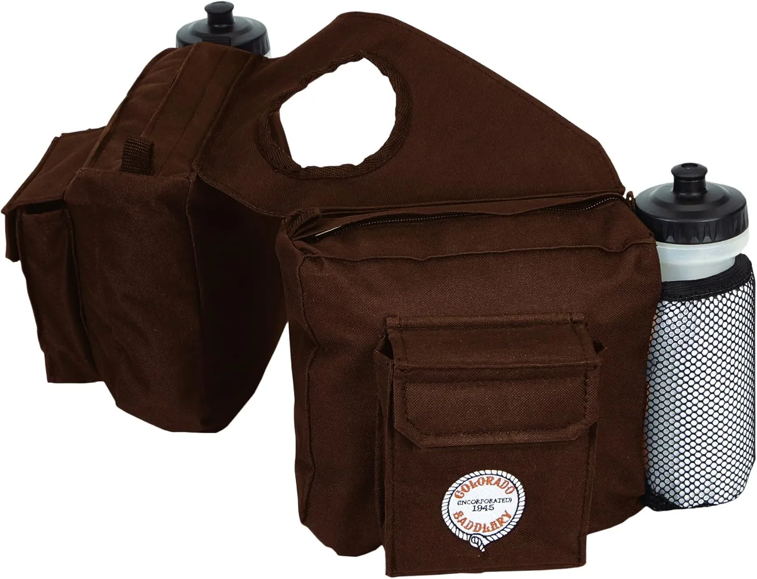 The Colorado Saddlery 1-163 Ultra Rider 6 Pocket Horn Bag